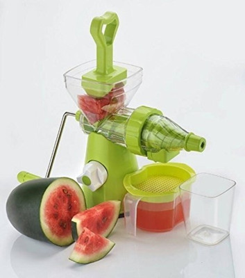 

Sajani Plastic Vegetable And Fruit Hand Juicer With Waste Cup Plastic Hand Juicer(Multicolor Pack of 1)