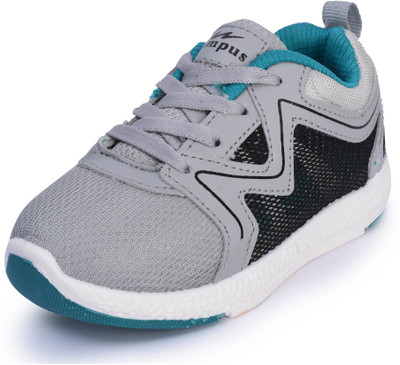 

Campus Boys & Girls Lace Walking Shoes(Grey, Gry-tblu