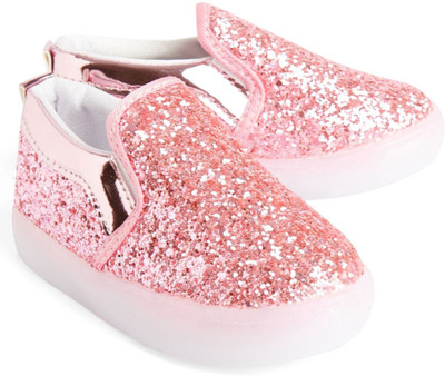 

Mini Klub Girls Slip on Sneakers(Pink