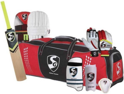 

SG S G Kashmir Premium For SNR Cricket Kit Cricket Kit(Bat Size: 6 (Age Group 11 - 13 Years))
