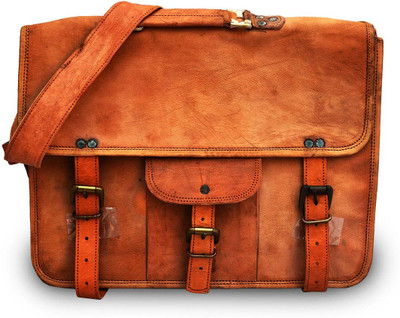 

Worlds Trendz 15.6 inch Laptop Messenger Bag(Brown)