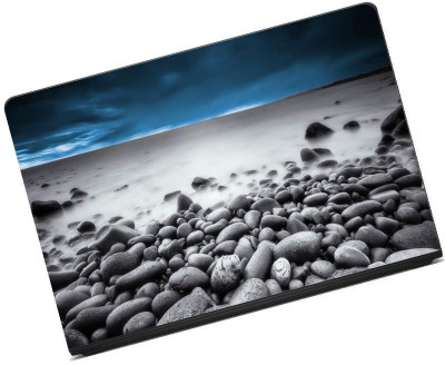 

Anweshas Printed on 3M Vinyl, Premium Quality, HD, UV Printed, Laminated, Bubble Free, Scratchproof, Washable, Easy to Install Laptop Skin/Sticker/Vinyl/Cover for 13.1, 13.3, 14.1, 14.4, 15.1, 15.6 inches (Sea Pebbles) vinyl Laptop Decal 15.6