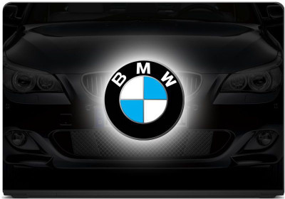 

Anweshas Printed on 3M Vinyl, Premium Quality, HD, UV Printed, Laminated, Bubble Free, Scratchproof, Washable, Easy to Install Laptop Skin/Sticker/Vinyl/Cover for 13.1, 13.3, 14.1, 14.4, 15.1, 15.6 inches (BMW Black) vinyl Laptop Decal 15.6