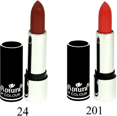 

Amura Black Beauty Lip Colour Set of 2(24201, 4.5 g)