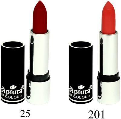 

Amura Black Beauty Lip Colour Set of 2(25201, 4.5 g)