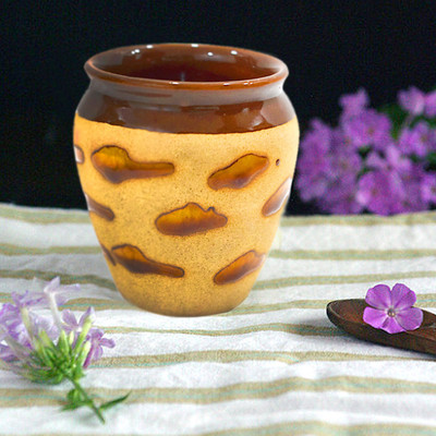 

Gallery99 Handcr Ceramic(Brown, Pack of 6)