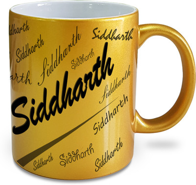

Be Awara Siddharth Ceramic Mug(325 ml), Gold