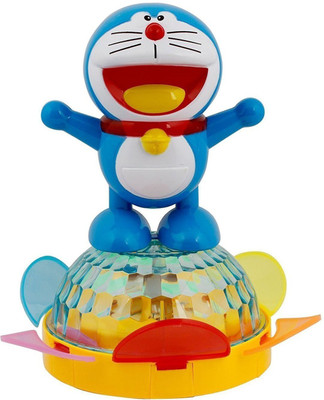 

SuperToy 3D Light Dancing Doremon with Bump and Go Action, Music and 3D Lights(Multicolor)