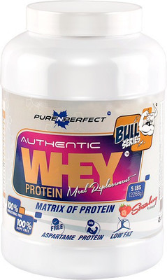 

Purenperfect Authentic Whey Whey Protein(2.268 kg, Strawberry)