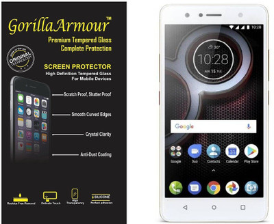 

Gorilla Armour Impossible Screen Guard for Lenovo K8 Plus, Transparent