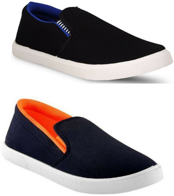 WELDONE 2_PAIR_COMBO Sneakers For Men(Multicolor , 7)