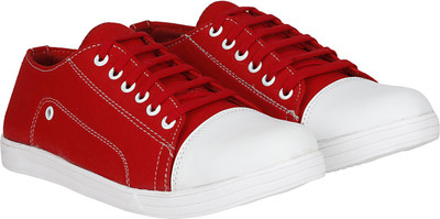 

Emosis Winsome Canvas Shoes For Men(Red