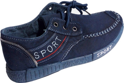 

divya 2 Canvas Shoes For Men(Blue, Nevy blue