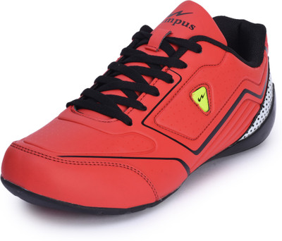 

Campus FLASH Walking Shoes For Men(Multicolor, Red