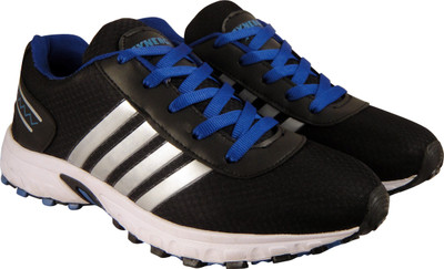 

Action Synergy Men's Black/Blue Phylon Sole Sports Running Shoes For Men(Black, Blue