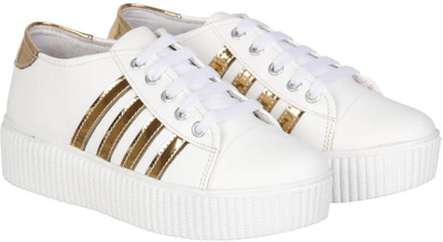 

STEEMO Women's Casual Shoes Casuals For Women(White