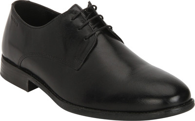 

Red Tape Men Leather Formal Derby For Men(Black