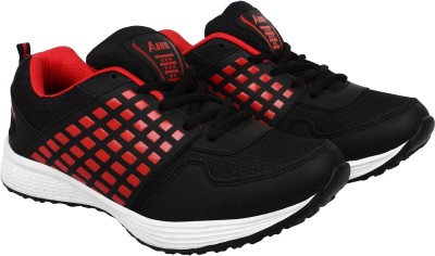 

Aero Aspire Running Shoes For Men(Black, Red