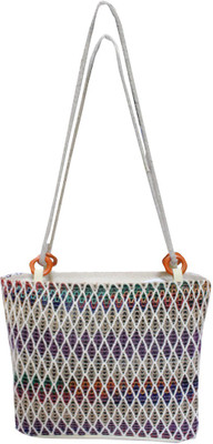 

HD Women Casual Multicolor Jute Sling Bag