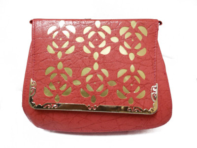 

fashion maniac Women Casual Red PU Sling Bag