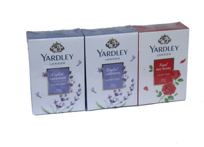 

Yardley London Set of 3 Soap(300 g, Pack of 3)