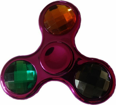 

SANJARY SUPER SMOOTH DIAMOND METAL BEARINGS SPINNER (PINK)(Pink)