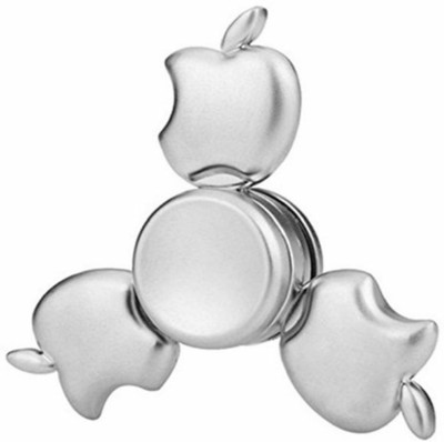 

SANJARY HIGH QUALITY METAL MADE APPLE SPINNER (SILVER)(Silver)