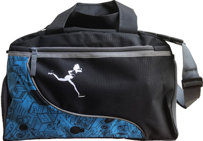 

The Sport Mall Multi Purpose D Shape Bag(Black, Kit Bag, Balck & blue