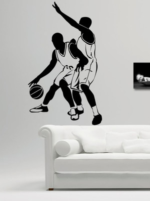 

Decora  Sports Sticker(Pack of 1, Black