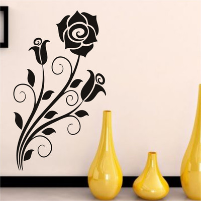 

SN Graphics  PVC Vinyl Sticker(Pack of 1, Black
