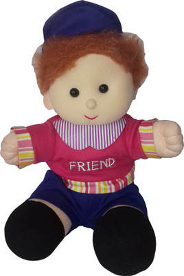 kidoz kingdom FRIEND PINK SOFT DOLL - 26 cm(Pink)