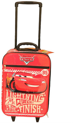 

Gamme Cars Kids Soft Red Trolley Bag Cabin Luggage -  inch(Red