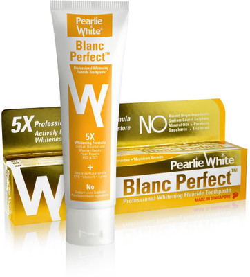 

pearlie white Pearlie White Blanc Perfect Professional Whitening Toothpaste (3.8oz) 110g Toothpaste(110 g)