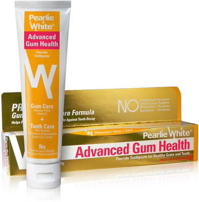 

pearlie white Pearlie White Advanced Gum Health Fluoride Toothpaste (4.6oz) 130g Toothpaste(130 g)