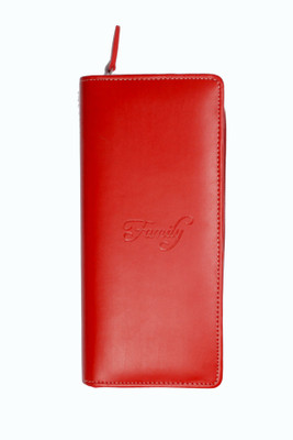 Sukeshcraft Family.Passport Holder For 6 Rfid Protected(Maroon)