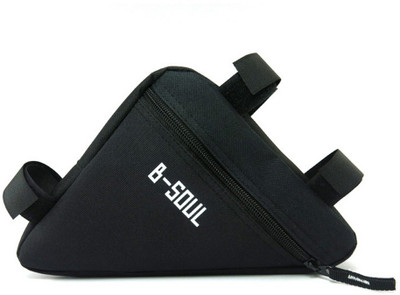 

SOLDOUT GK Water Resistant One-side Black Fabric Motorbike Saddlebag(10 L)