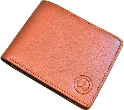 

ShabCreation Men Tan Artificial Leather Wallet(8 Card Slots)