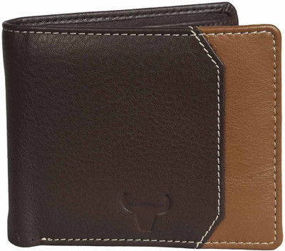 

Adams Men Brown Genuine Leather Wallet(9 Card Slots)