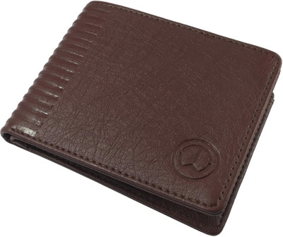 

SA Enterprises Boys Tan Artificial Leather Wallet(6 Card Slots), Brown