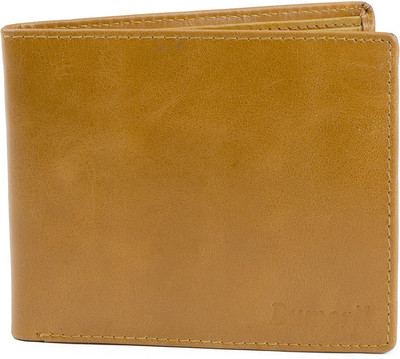 

Dumeril Men Tan Genuine Leather Wallet(6 Card Slots)