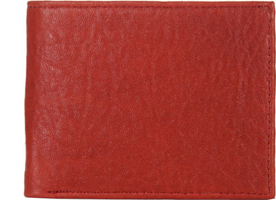 

Panther Men Red Genuine Leather Wallet(4 Card Slots)