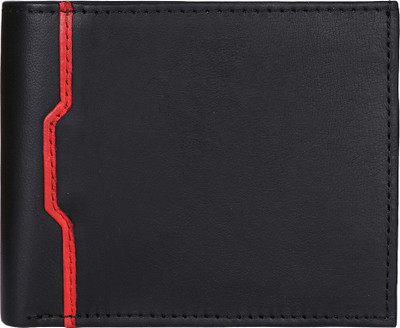

Shopharp Men Black Genuine Leather Wallet(6 Card Slots)
