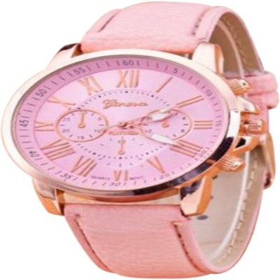 Twok Geneva Pink strap Watch - For Women Watch  - For Women   Watches  (Twok)