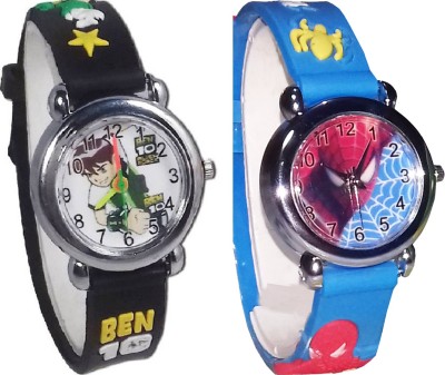 ARIHANT RETAILS Ben10 and Spiderman Kids Watch_AR22 (Also best for Birthday gift and return gift for kids) Watch  - For Boys & Girls   Watches  (Arihant Retails)