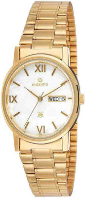 

Maxima Analog Mother Of Pearl Dial Men's Watch - For Men