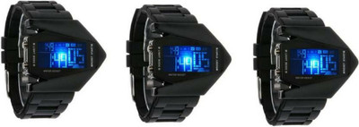 

vk sales 7 Color Light Rocket Watch - For Boys