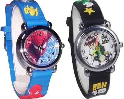 ARIHANT RETAILS Spiderman and Ben10 Kids Watch_AR25 (Also best for Birthday gift and return gift for kids) Watch  - For Boys & Girls   Watches  (Arihant Retails)