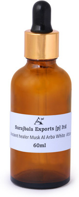 

Ancient Healer Natural Musk Al Arba White Attar 60 ml Herbal Attar(Floral)
