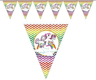 

PARTY PROPZ UNICORN PENNANT BANNER PACK OF 1/ UNICORN PARTY DECORATION/UNICORN PARTY SUPPLIES/UNICORN ACCESSORIES/PENNANT Banner(5 ft, Pack of 1)