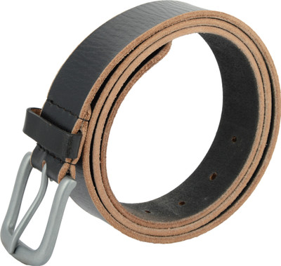 

ShopnZ Men Black Genuine Leather Belt